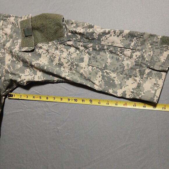 Army ACU Jacket Ripstop Combat Military Uniform Large X-Short UCP Digital Coat - Picture 9 of 9